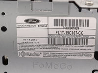 2015-2017 Ford Expedition Radio AM FM Cd Player Receiver Replacement P/N:FL1T-19C107-CC F1CC001839 Fits Fits 2015 2016 2017 