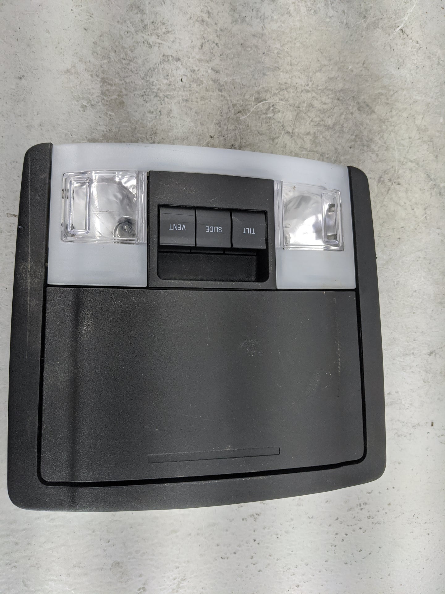 2015 Ford Expedition Overhead Console W/rear Climate Control Black - Oemusedautoparts1.com