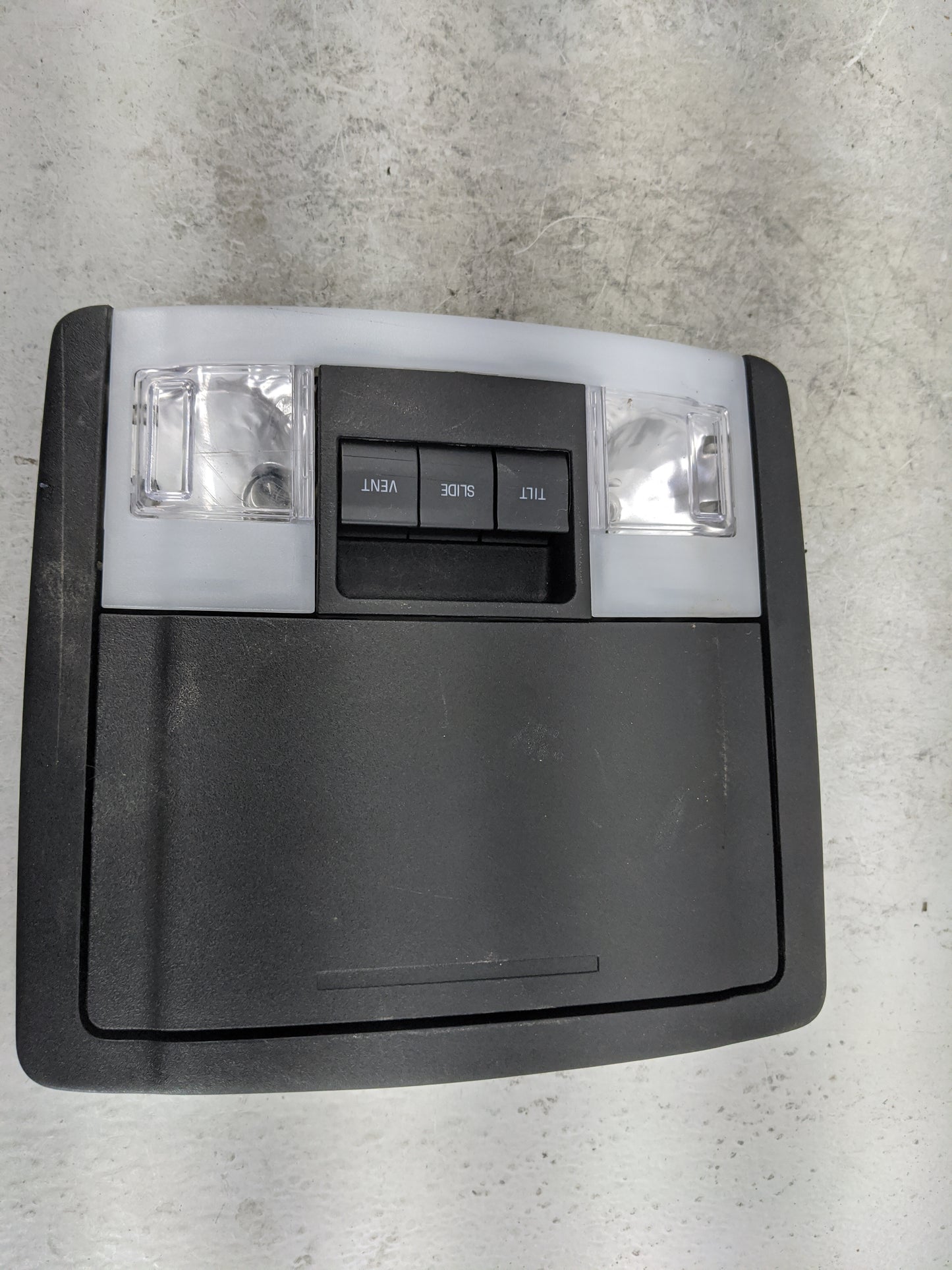 2015 Ford Expedition Overhead Console W/rear Climate Control Black - Oemusedautoparts1.com