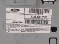 2015-2017 Ford Expedition Radio AM FM Cd Player Receiver Replacement P/N:FL1T-19C107-CC F1CC540105 Fits Fits 2015 2016 2017 