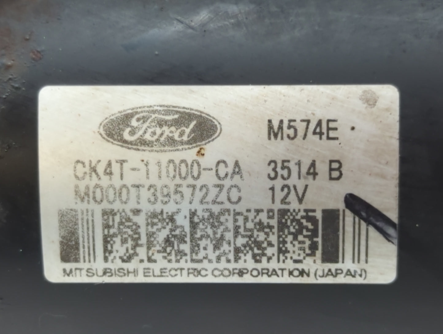 2015 Ford Expedition Car Starter Motor Solenoid OEM P/N:M000T39572ZC CK4T-11000-CA Fits Fits 2016 2017 2018 2019 2020 OEM Us