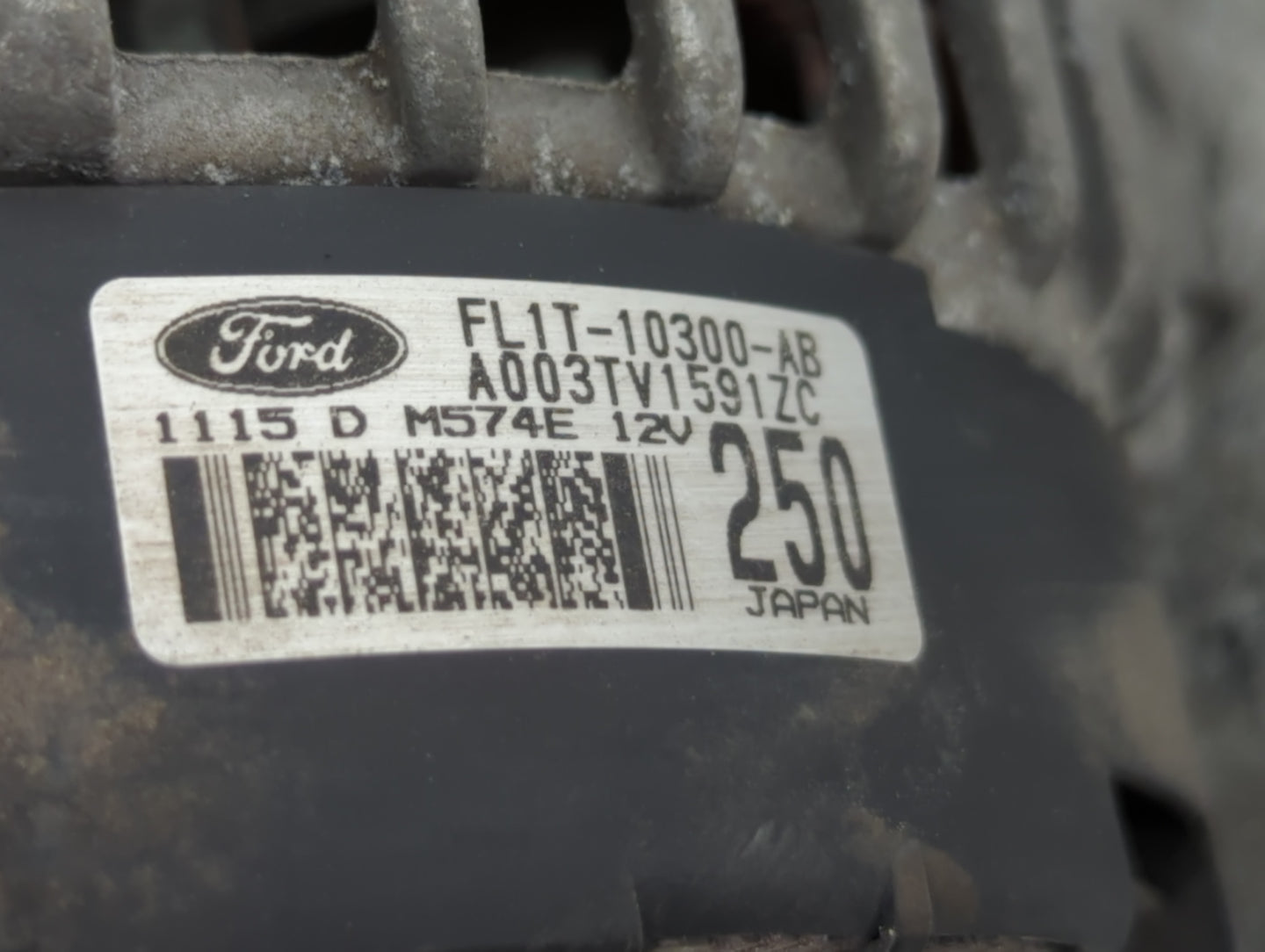 2015 Ford Expedition Alternator Replacement Generator Charging Assembly Engine OEM P/N:FL1T-10300-AB Fits OEM Used Auto Part