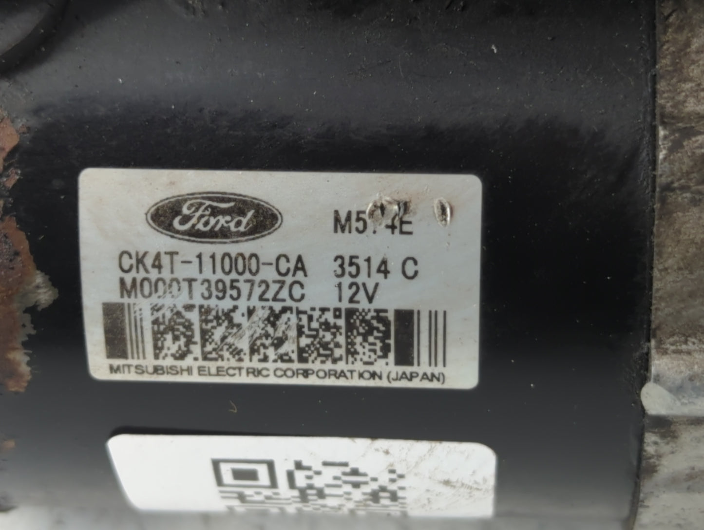 2015 Ford Expedition Car Starter Motor Solenoid OEM P/N:CK4T-11000-CA Fits Fits 2016 2017 2018 2019 2020 OEM Used Auto Parts