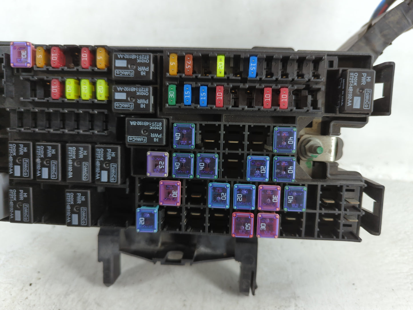 2014-2015 Ford Explorer Fusebox Fuse Box Panel Relay Module P/N:BT4T-14A003-AA Fits Fits 2014 2015 OEM Used Auto Parts - Oem
