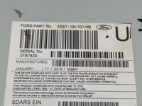 2015 Ford Explorer Radio AM FM Cd Player Receiver Replacement P/N:EB5T-19C107-HB Fits OEM Used Auto Parts - Oemusedautoparts
