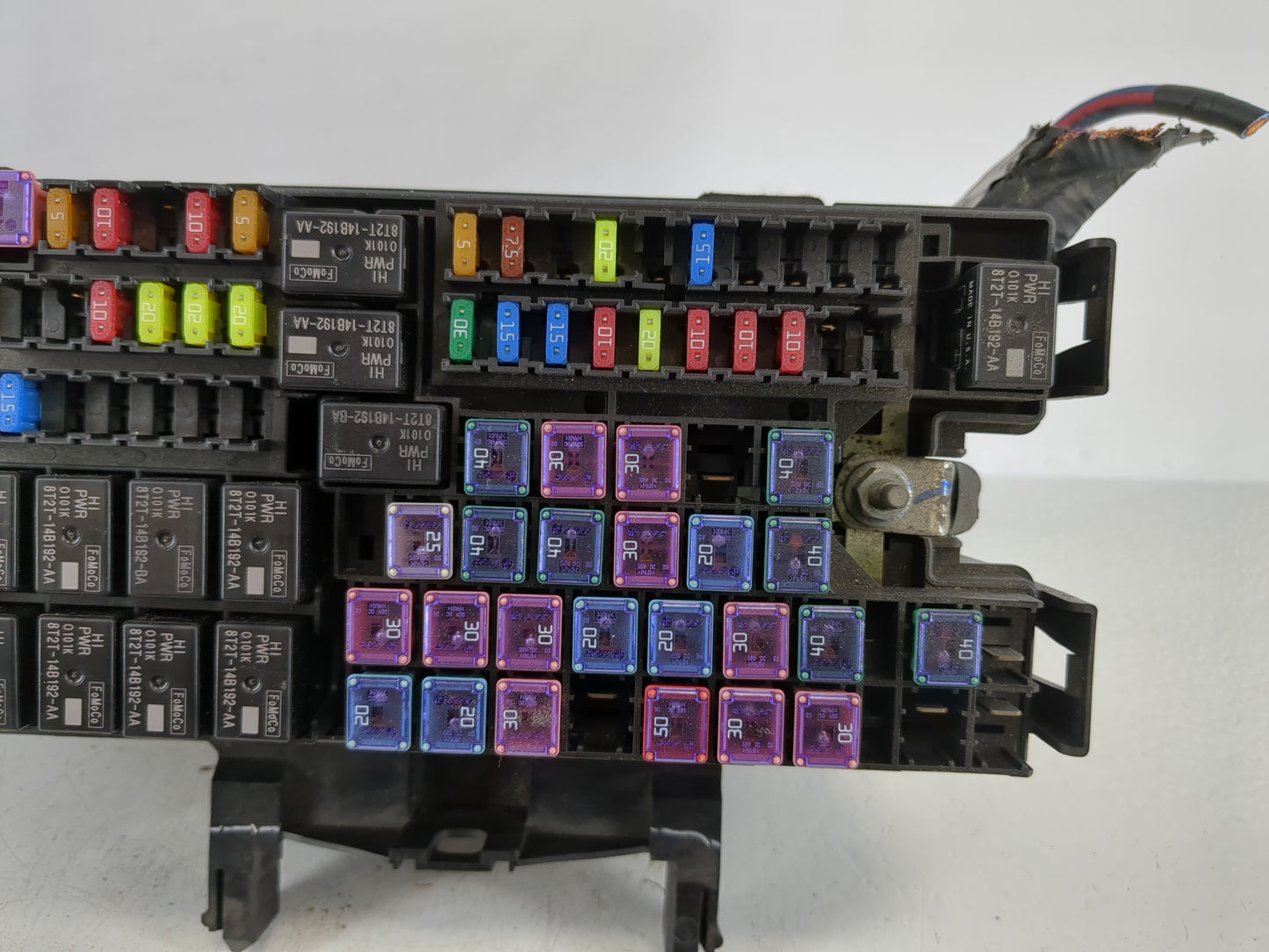 2014-2015 Ford Explorer Fusebox Fuse Box Panel Relay Module P/N:BT4T-14A003-AA Fits Fits 2014 2015 OEM Used Auto Parts - Oem