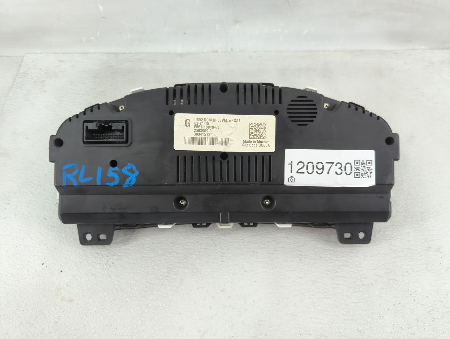 2014-2015 Ford Explorer Instrument Cluster Speedometer Gauges P/N:EB5T-10849-GL Fits Fits 2014 2015 OEM Used Auto Parts - Oe