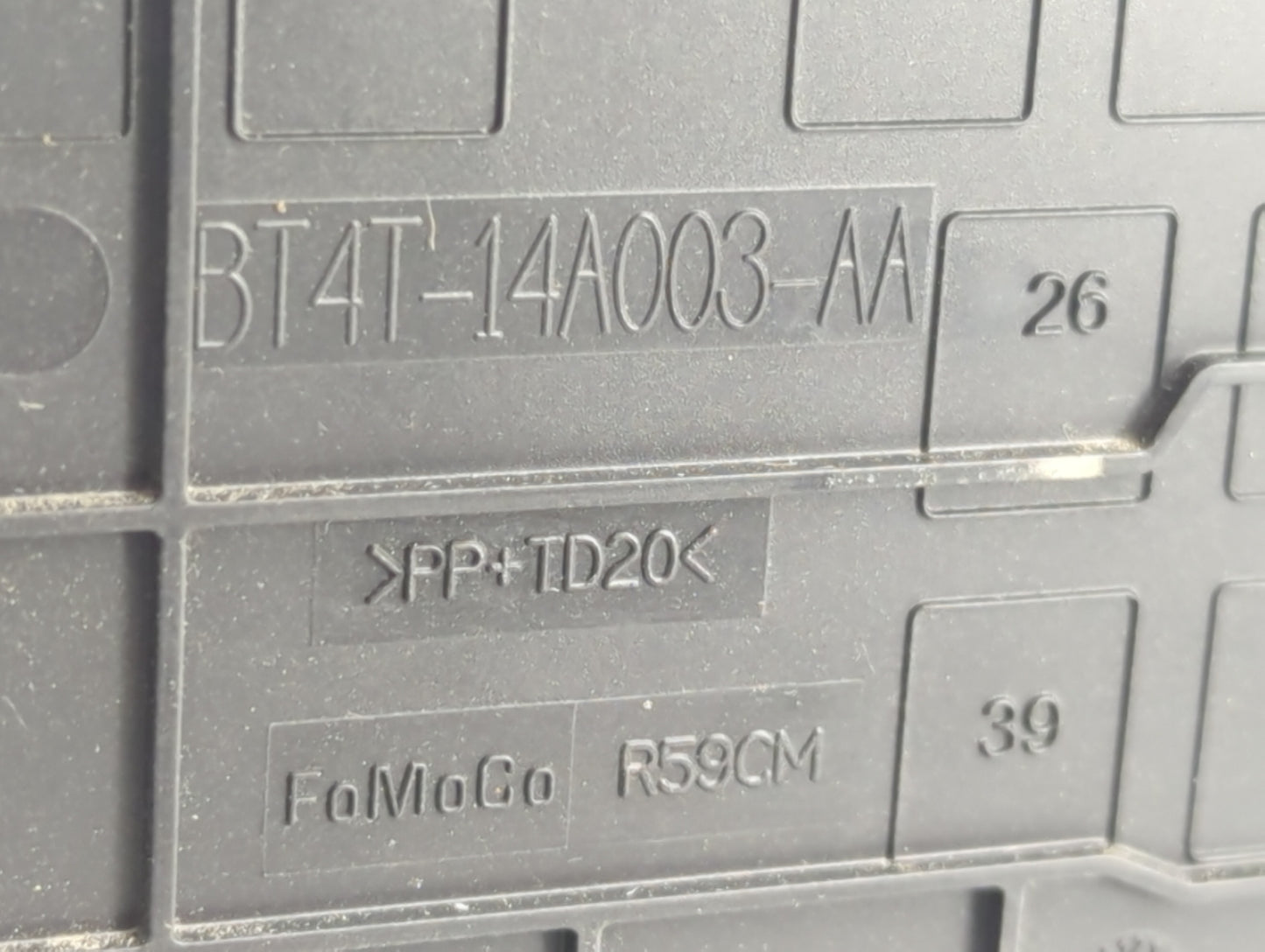 2014-2015 Ford Explorer Fusebox Fuse Box Panel Relay Module P/N:BT4T-14A003-AA Fits Fits 2014 2015 OEM Used Auto Parts - Oem