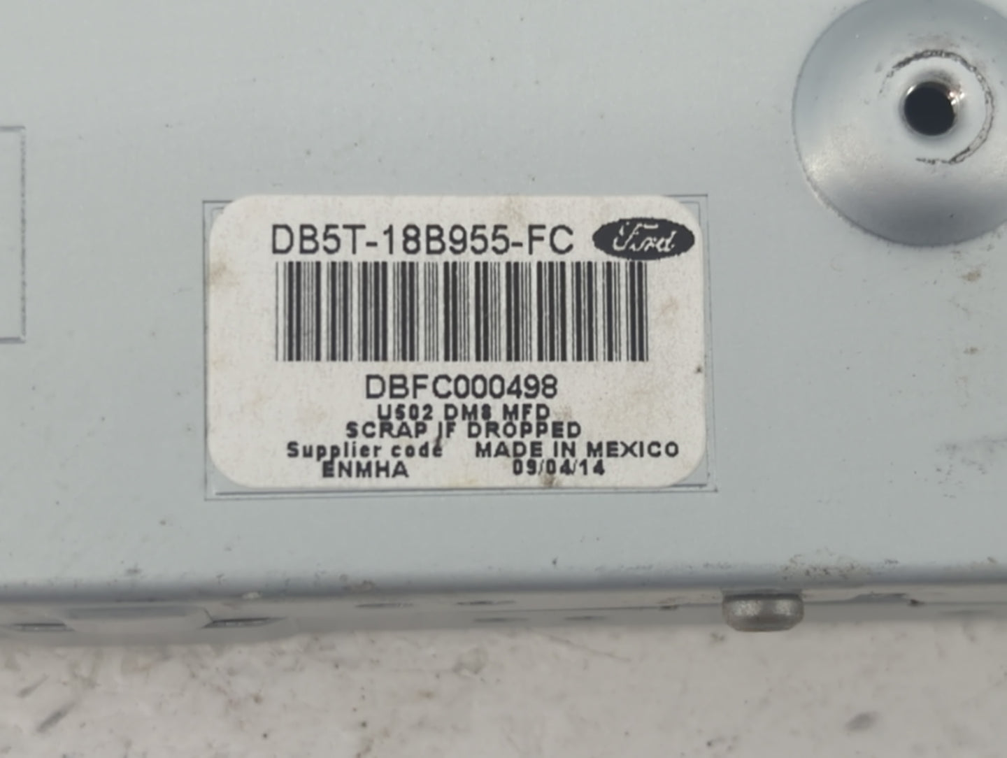 2015-2016 Ford Explorer Information Display Screen - Oemusedautoparts1.com