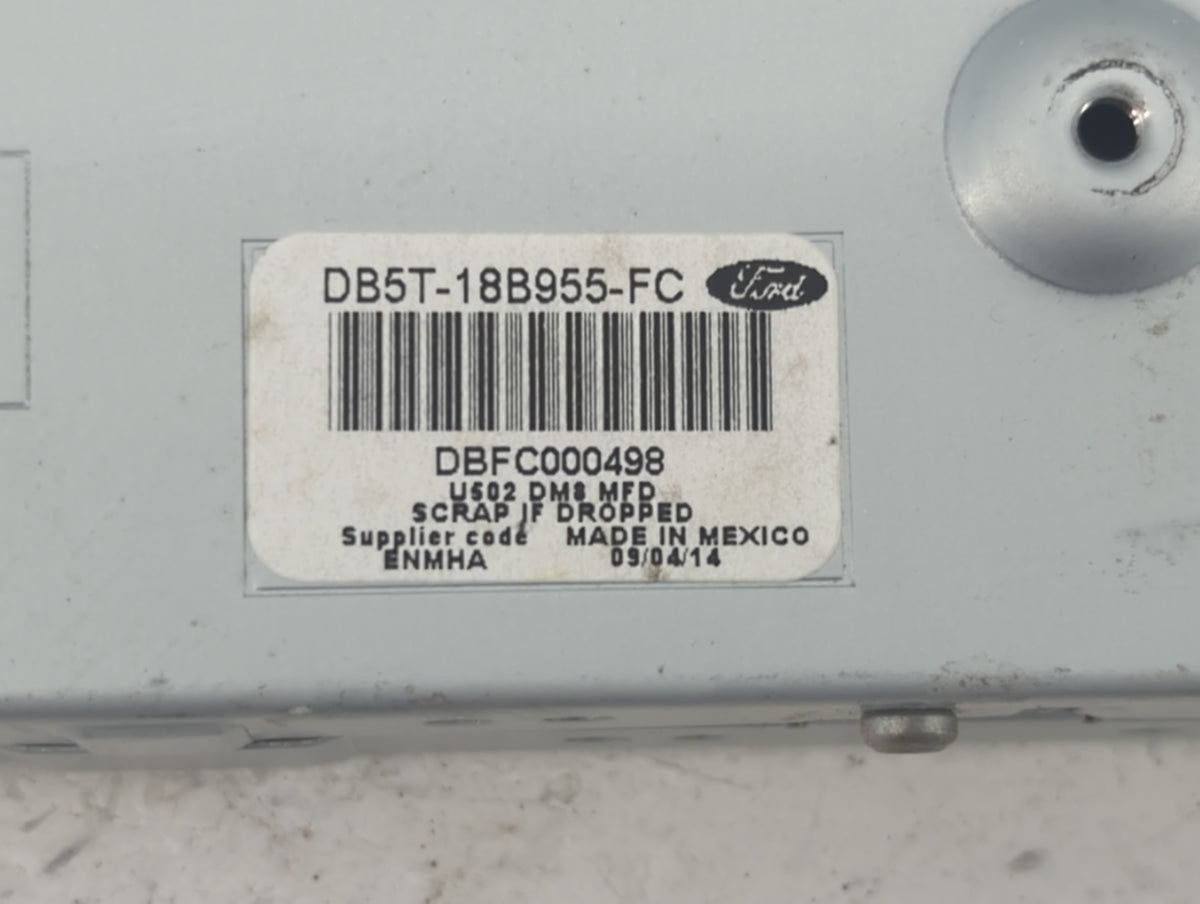 2015-2016 Ford Explorer Information Radio Display Screen 1385155 - Oemusedautoparts1.com