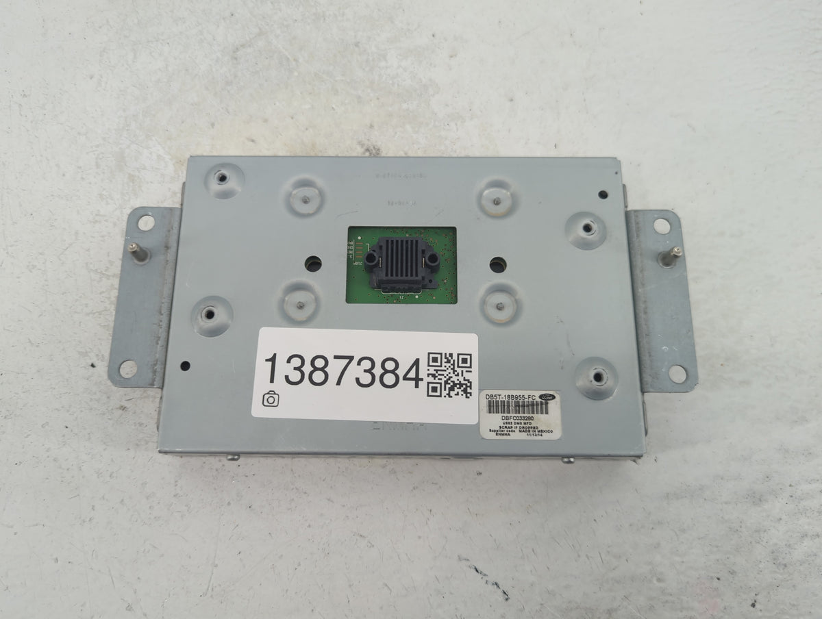 2015-2016 Ford Explorer Information Radio Display Screen 1387384 - Oemusedautoparts1.com
