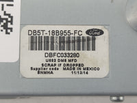 2015-2016 Ford Explorer Information Radio Display Screen 1387384 - Oemusedautoparts1.com