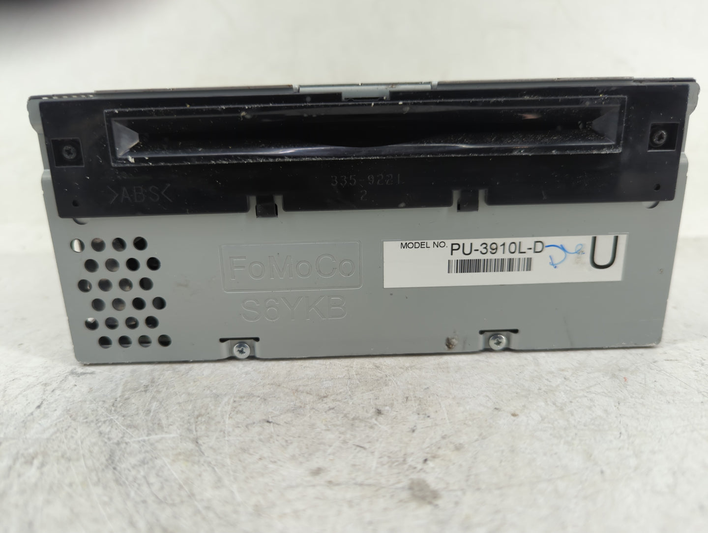 2014-2015 Ford Explorer Radio AM FM Cd Player Receiver Replacement P/N:EB5T-19C107-HA Fits Fits 2014 2015 OEM Used Auto Part
