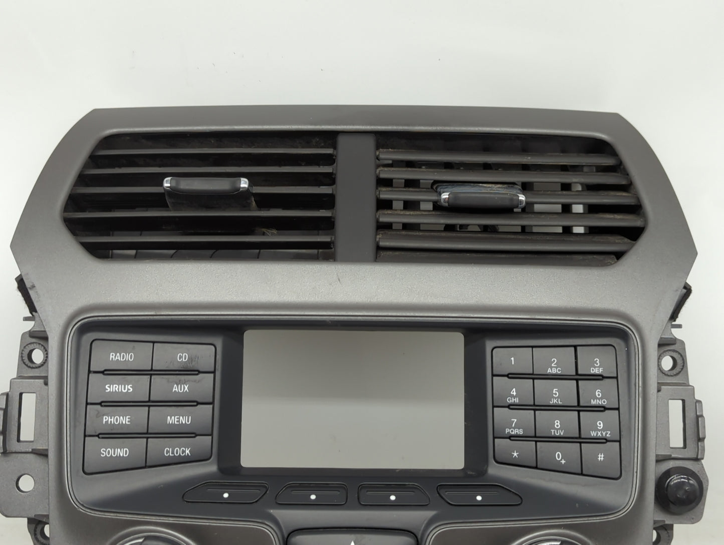 2014-2015 Ford Explorer Radio AM FM Cd Player Receiver Replacement P/N:EB5T-18A802-AB Fits Fits 2014 2015 OEM Used Auto Part