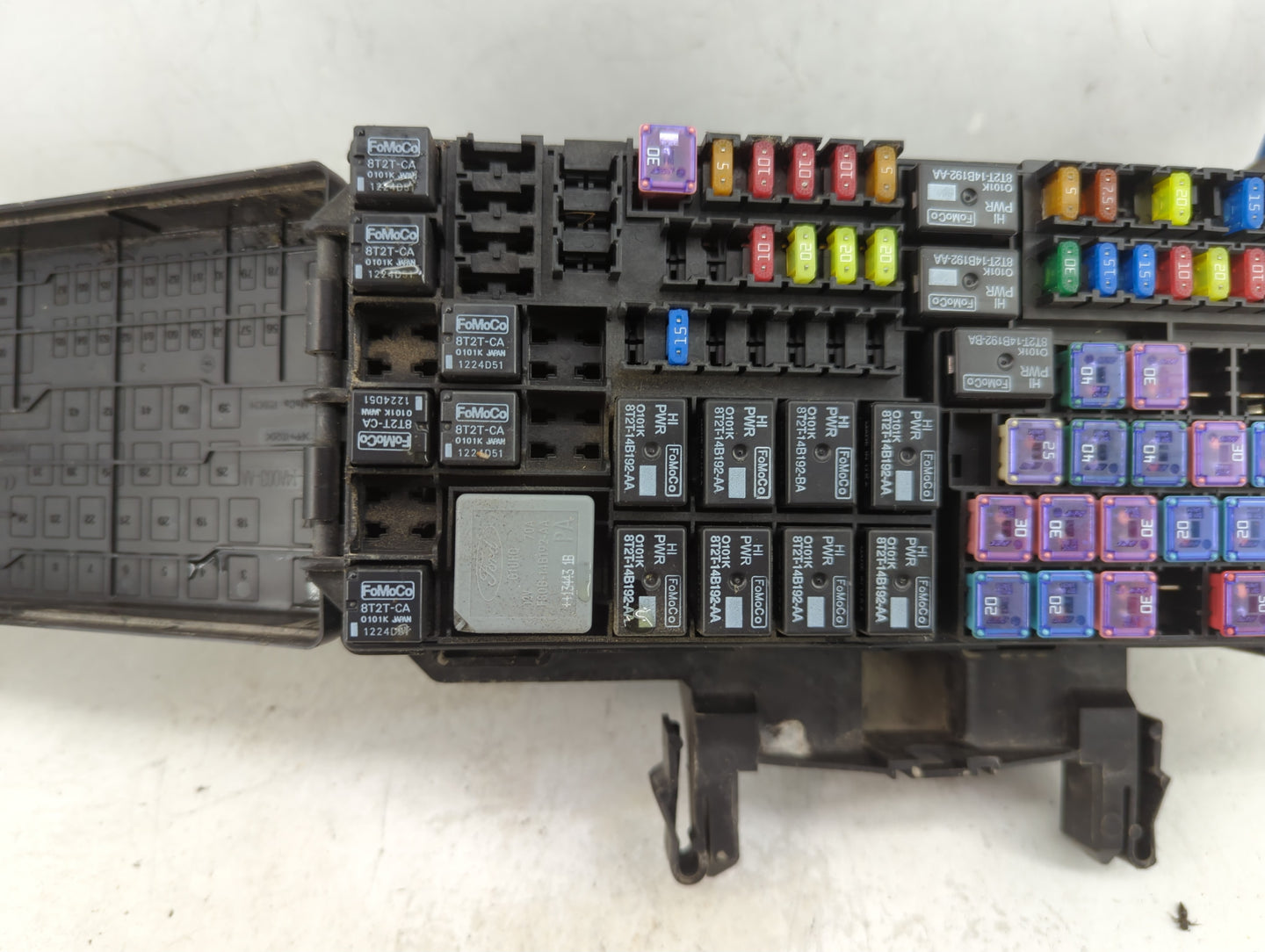 2014-2015 Ford Explorer Fusebox Fuse Box Panel Relay Module P/N:BT4T-14A003-AA Fits Fits 2014 2015 OEM Used Auto Parts - Oem