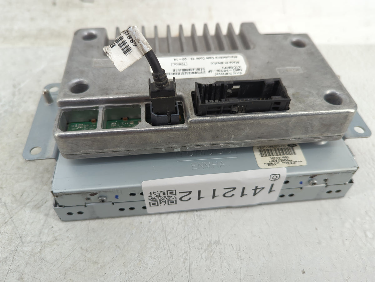 2015-2016 Ford Explorer Information Radio Display Screen 1412112 - Oemusedautoparts1.com