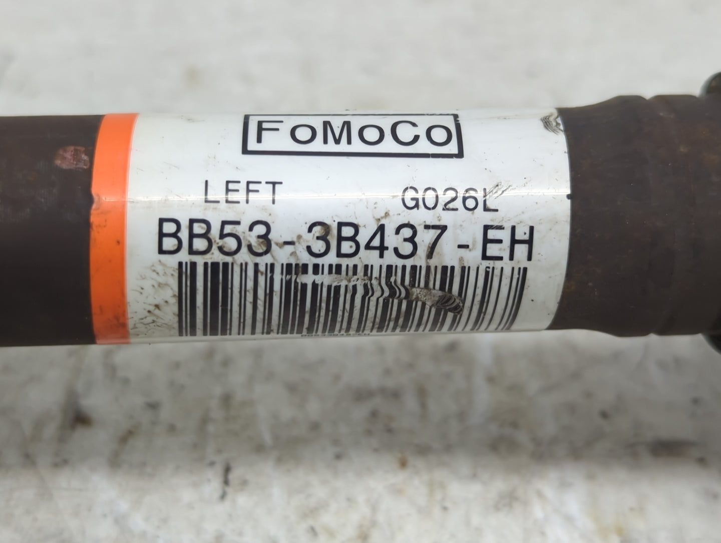 2012-2015 Ford Explorer Axle Shaft Front Driver Cv C/v - Oemusedautoparts1.com