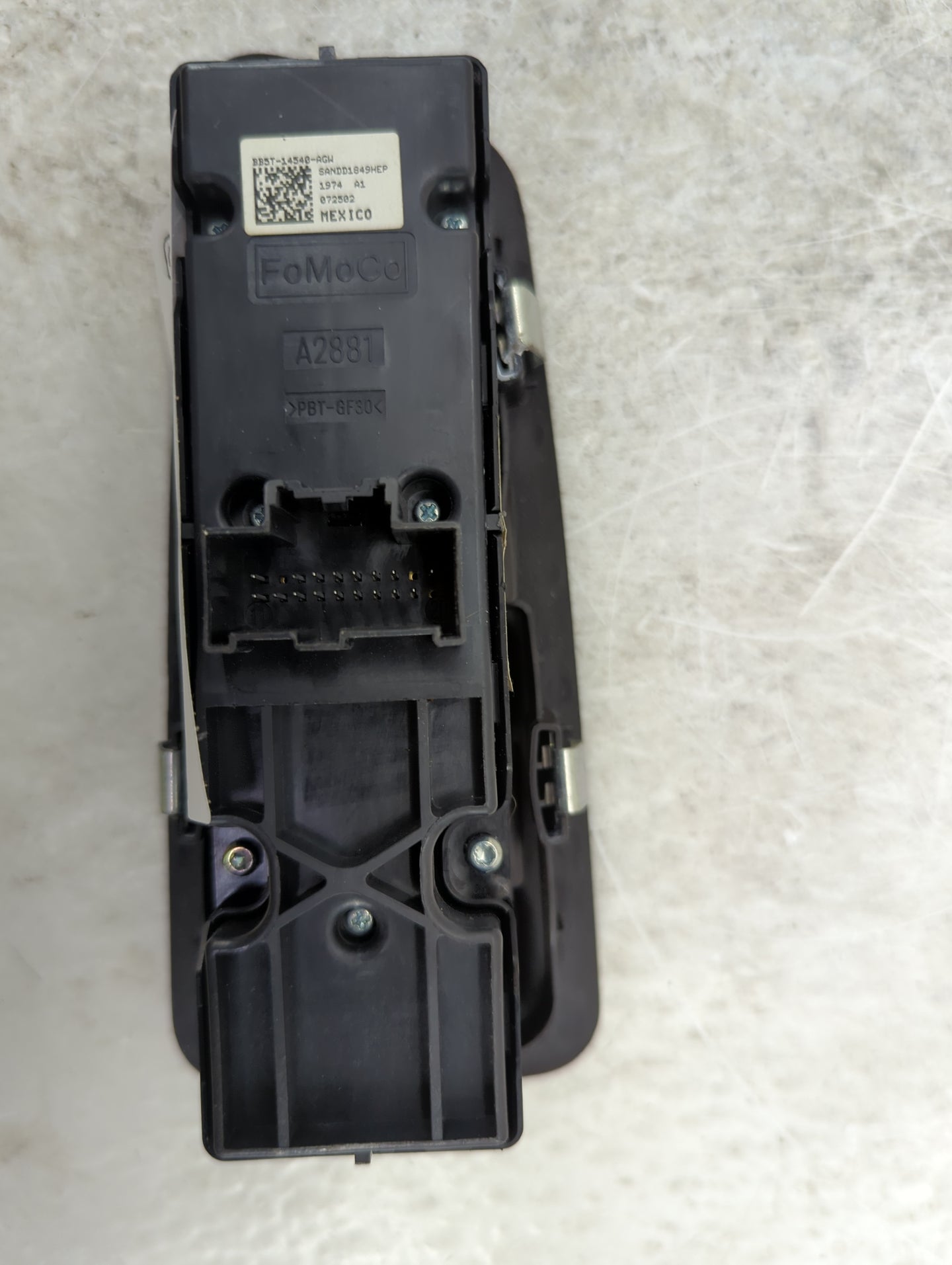 2011-2015 Ford Explorer Master Power Window Switch Replacement Driver Side Left P/N:BB5T-14540-AGW Fits OEM Used Auto Parts 