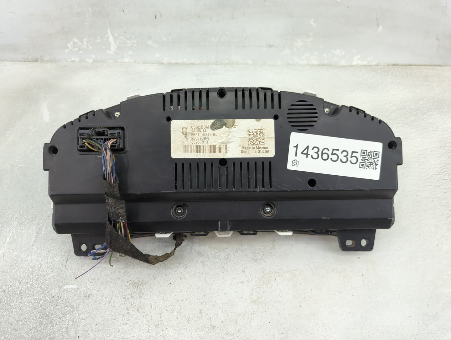 2014-2015 Ford Explorer Instrument Cluster Speedometer Gauges P/N:EB5T-10849-GL Fits Fits 2014 2015 OEM Used Auto Parts - Oe