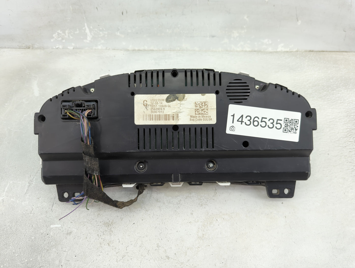 2014-2015 Ford Explorer Instrument Cluster Speedometer Gauges P/N:EB5T-10849-GL Fits Fits 2014 2015 OEM Used Auto Parts - Oe