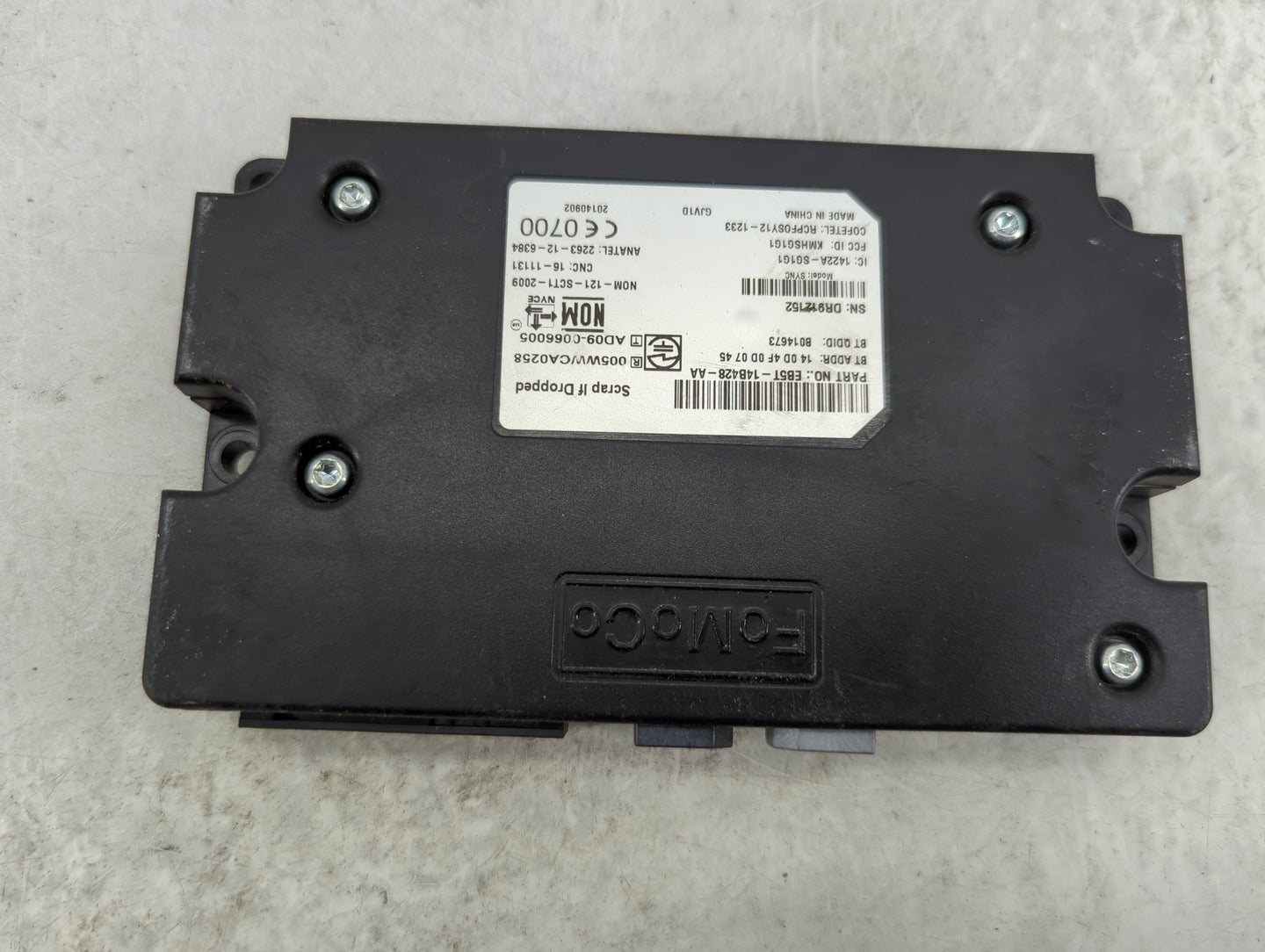 2014-2015 Ford Explorer Communication Control Module - Oemusedautoparts1.com