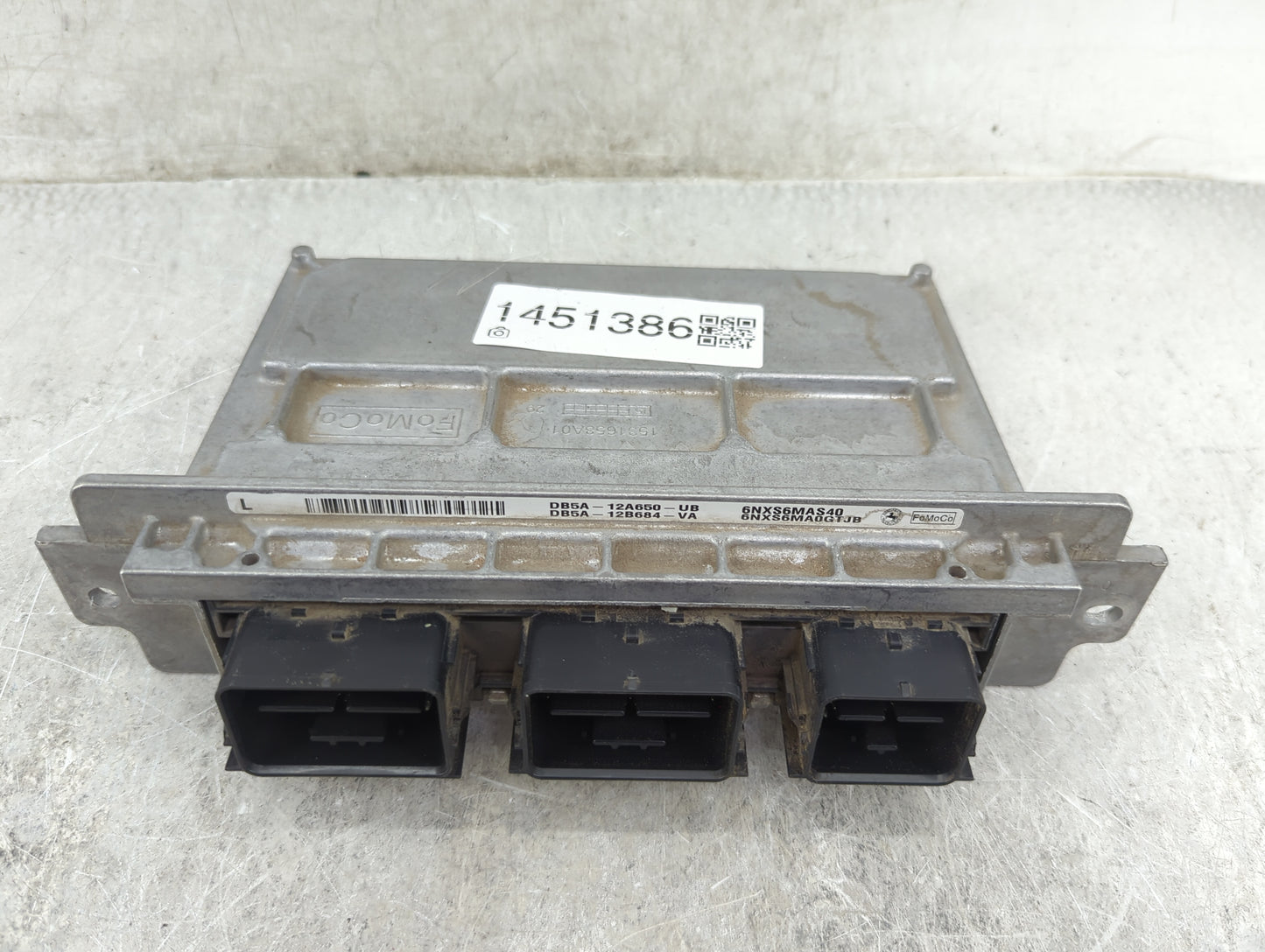 2013-2015 Ford Explorer PCM Engine Control Computer ECU ECM PCU OEM P/N:DB5A-12A650-UB DB5A-12B684-VA Fits OEM Used Auto Par