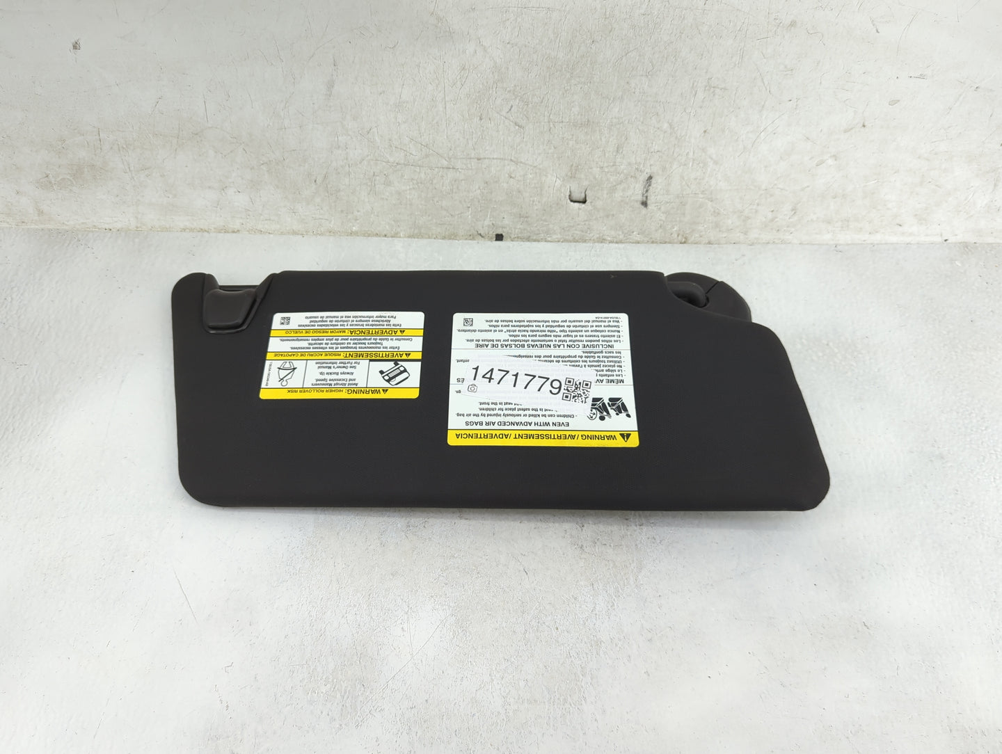 2011-2015 Ford Explorer Sun Visor Shade Replacement Driver Left Mirror Fits Fits 2011 2012 2013 2014 2015 OEM Used Auto Part