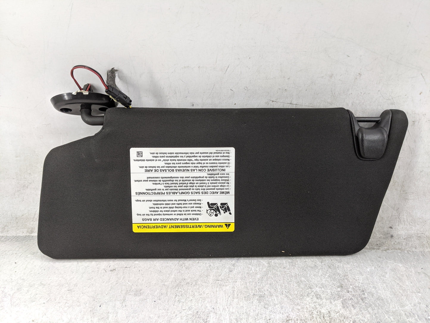 2011-2015 Ford Explorer Sun Visor Shade Replacement Passenger Right Mirror Fits Fits 2011 2012 2013 2014 2015 OEM Used Auto 