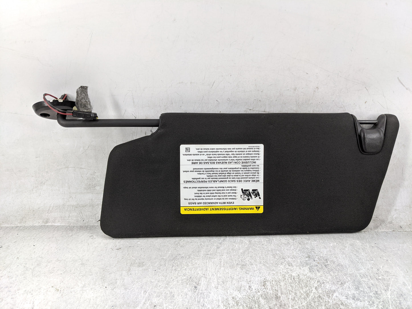 2011-2015 Ford Explorer Sun Visor Shade Replacement Passenger Right Mirror Fits Fits 2011 2012 2013 2014 2015 OEM Used Auto 
