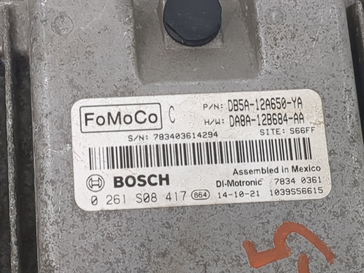 2013-2015 Ford Explorer PCM Engine Control Computer ECU ECM PCU OEM P/N:DB5A-12A650-YA DA8A-12B684-AA OEM Used Auto Parts - 