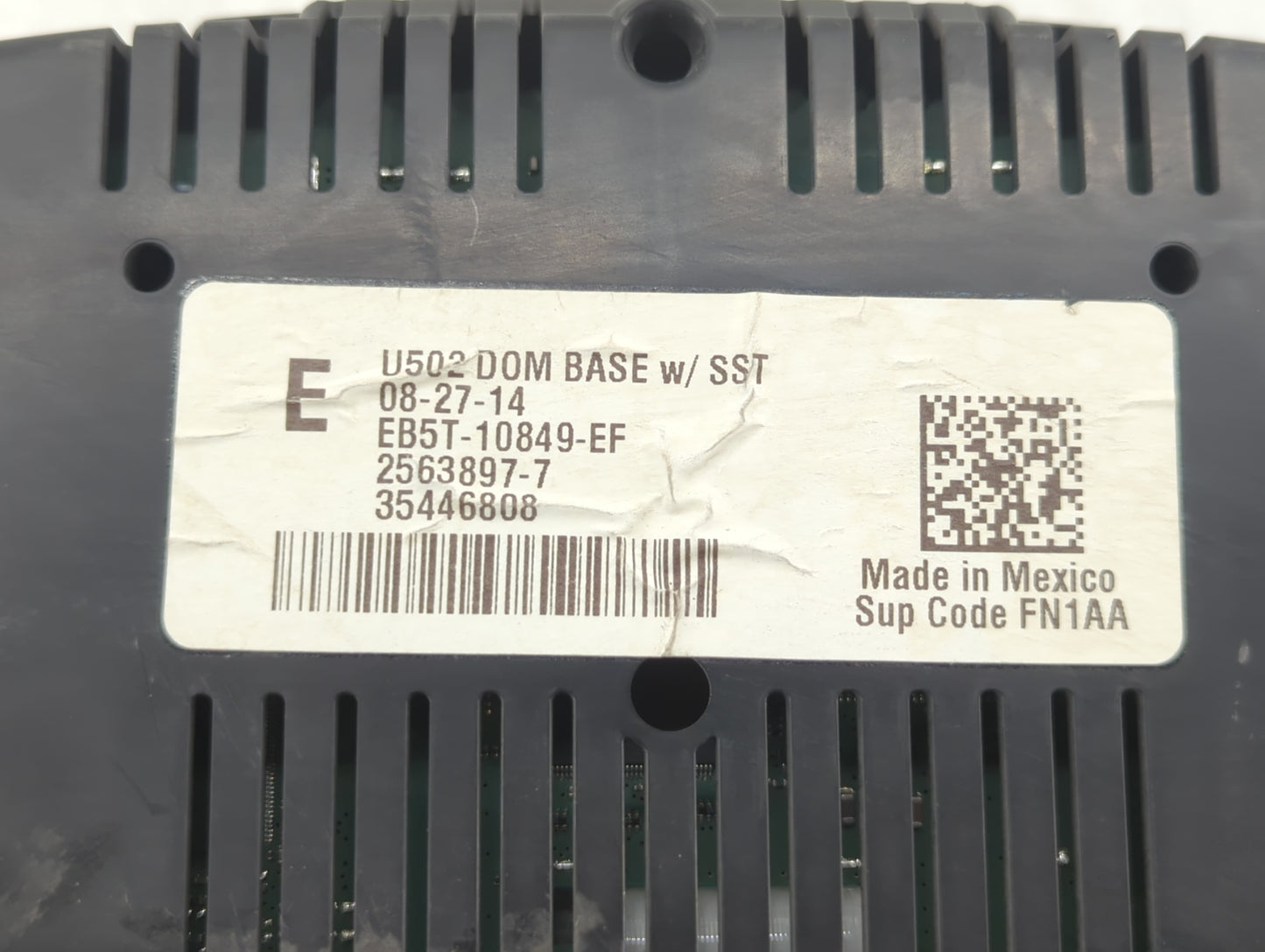 2014-2015 Ford Explorer Instrument Cluster Speedometer Gauges P/N:EB5T-10849-EC EB5T-10849-ED, EB5T-10849-EF Fits Fits 2014 