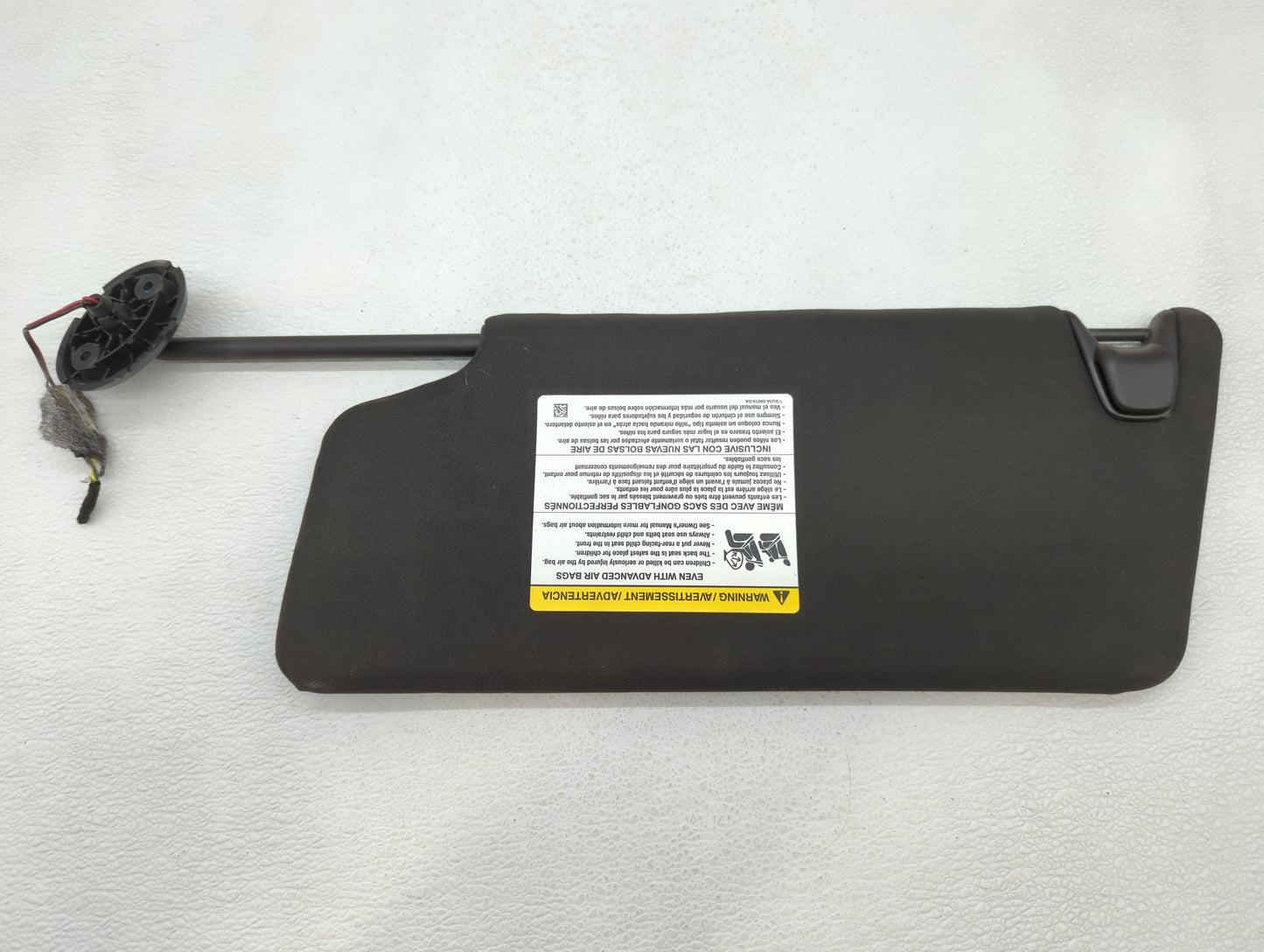 2011-2015 Ford Explorer Sun Visor Shade Replacement Passenger Right Mirror Fits Fits 2011 2012 2013 2014 2015 OEM Used Auto 