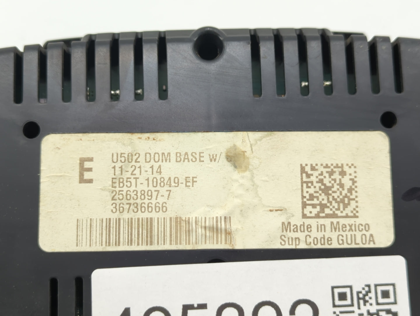 2014-2015 Ford Explorer Instrument Cluster Speedometer Gauges P/N:EB5T-10849-EF Fits Fits 2014 2015 OEM Used Auto Parts - Oe