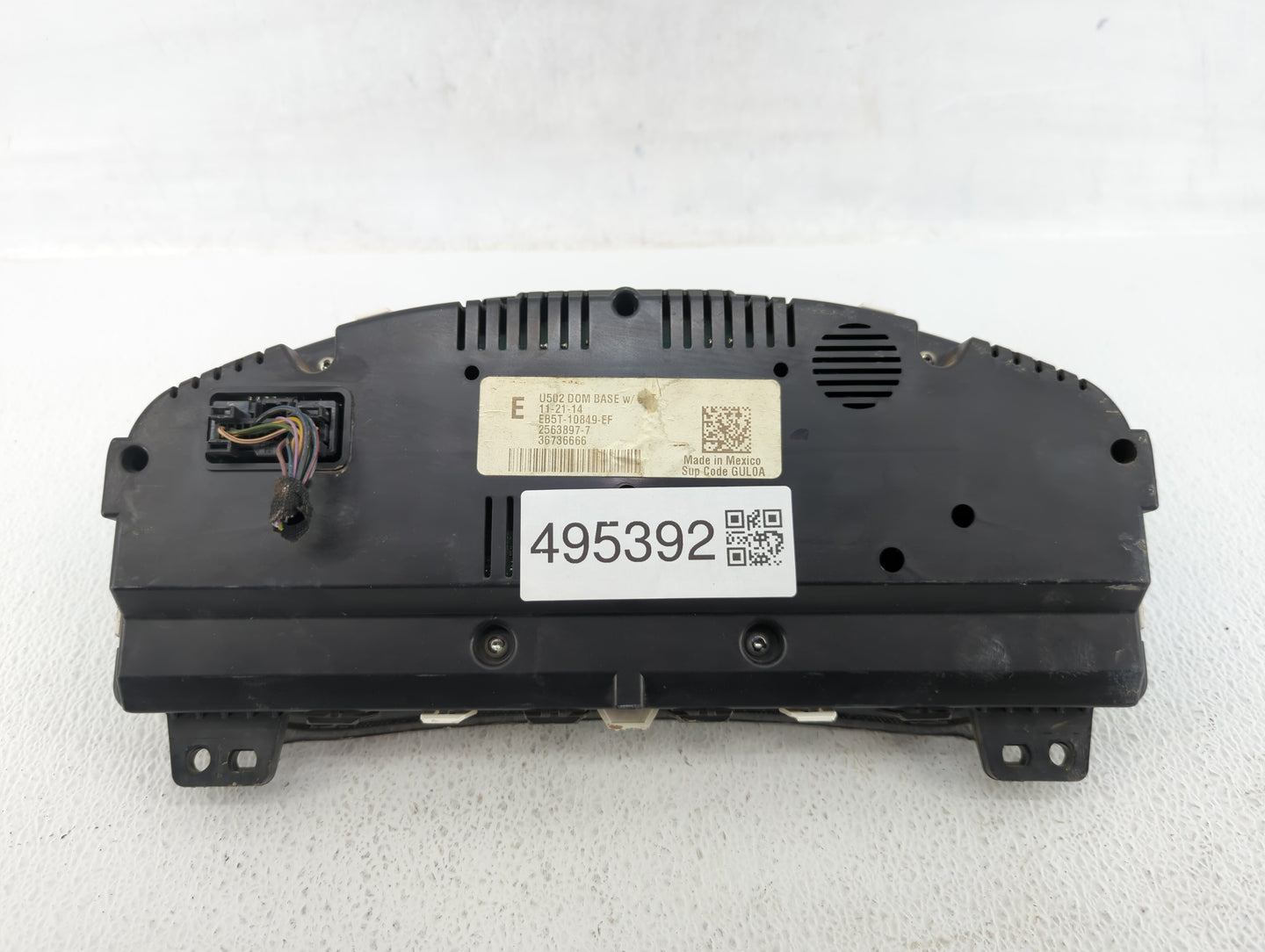 2014-2015 Ford Explorer Instrument Cluster Speedometer Gauges P/N:EB5T-10849-EF Fits Fits 2014 2015 OEM Used Auto Parts - Oe