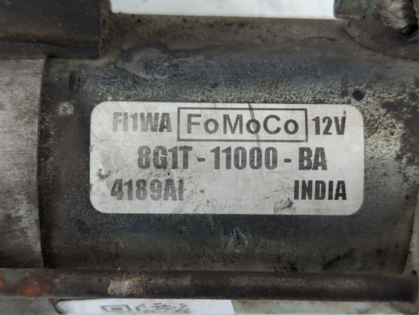 2011-2019 Ford Explorer Car Starter Motor Solenoid OEM P/N:8G1T-11000-BA Fits OEM Used Auto Parts - Oemusedautoparts1.com