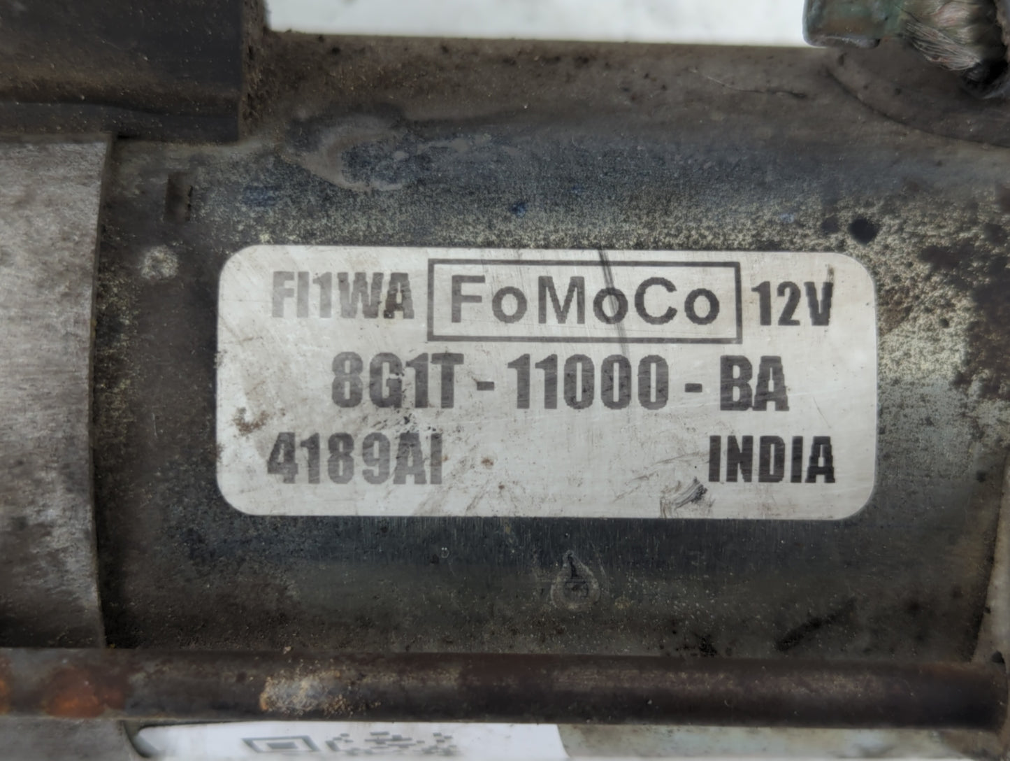 2011-2019 Ford Explorer Car Starter Motor Solenoid OEM P/N:8G1T-11000-BA Fits OEM Used Auto Parts - Oemusedautoparts1.com