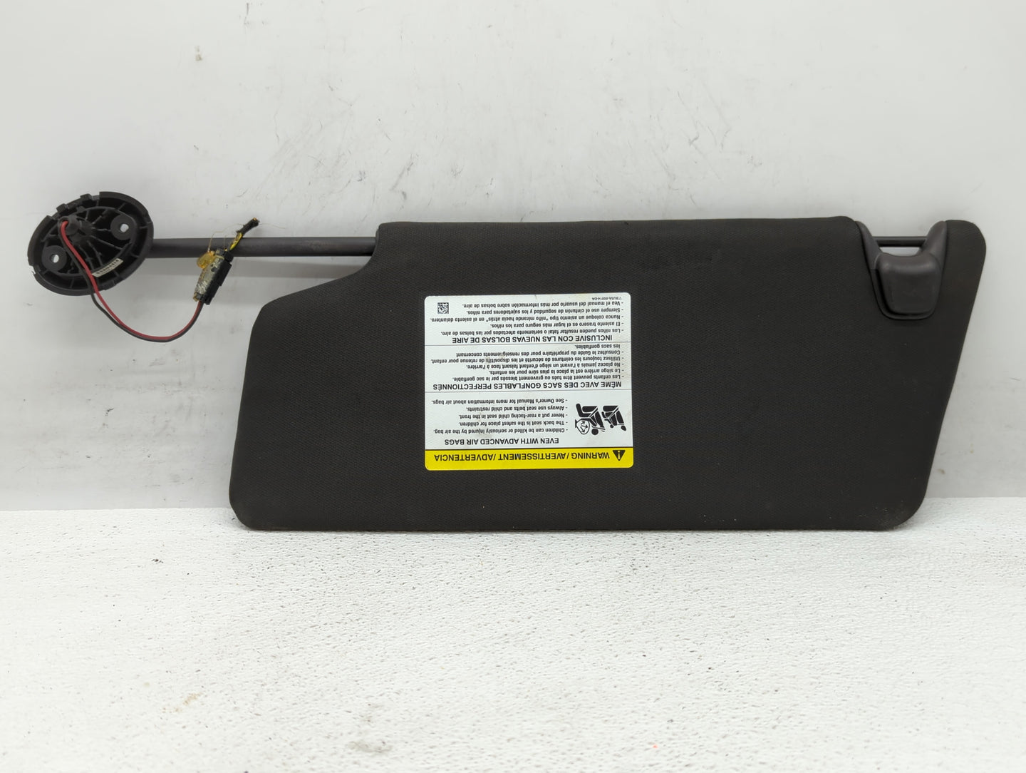 2011-2015 Ford Explorer Sun Visor Shade Replacement Passenger Right Mirror Fits Fits 2011 2012 2013 2014 2015 OEM Used Auto 