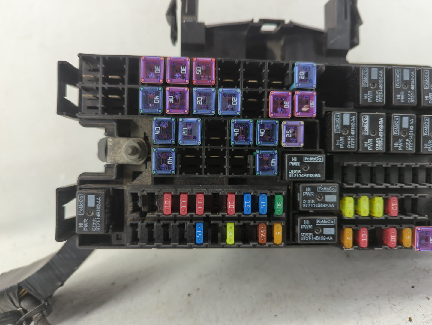 2014-2015 Ford Explorer Fusebox Fuse Box Panel Relay Module P/N:BT4T-14A003-AA Fits Fits 2014 2015 OEM Used Auto Parts - Oem