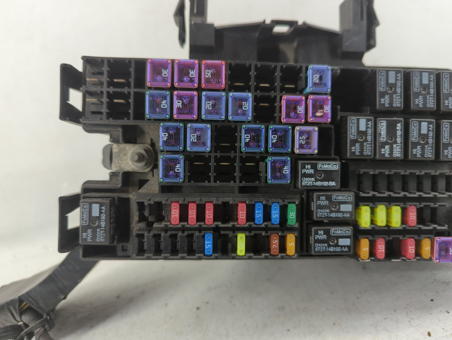 2014-2015 Ford Explorer Fusebox Fuse Box Panel Relay Module P/N:BT4T-14A003-AA Fits Fits 2014 2015 OEM Used Auto Parts - Oem