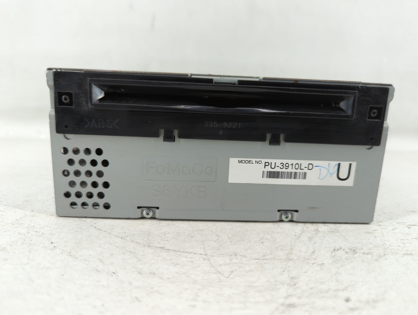 2014-2015 Ford Explorer Radio AM FM Cd Player Receiver Replacement P/N:EB5T-19C107-HA Fits Fits 2014 2015 OEM Used Auto Part