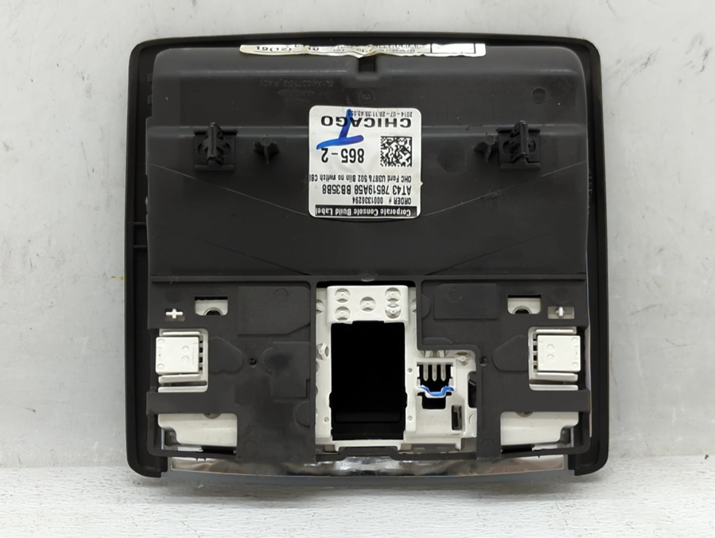 2015 Ford Explorer Overhead Roof Console - Oemusedautoparts1.com