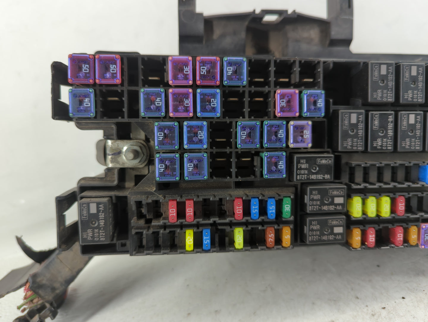 2014-2015 Ford Explorer Fusebox Fuse Box Panel Relay Module P/N:BT4T-14A003-AA Fits Fits 2014 2015 OEM Used Auto Parts - Oem