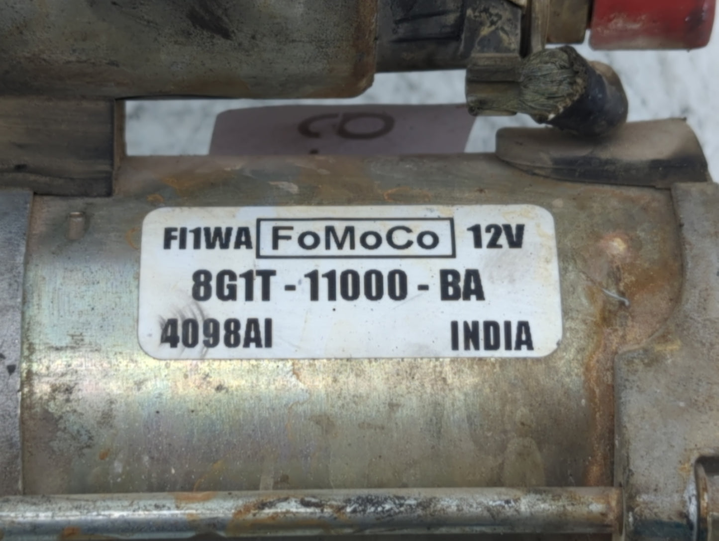 2011-2019 Ford Explorer Car Starter Motor Solenoid OEM P/N:8G1T-11000-BA Fits OEM Used Auto Parts - Oemusedautoparts1.com