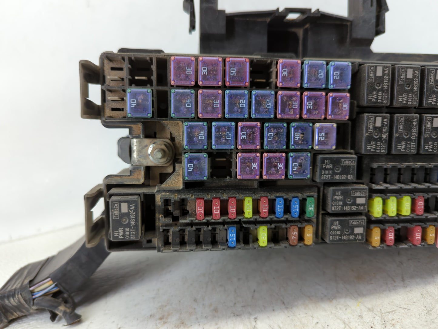 2014-2015 Ford Explorer Fusebox Fuse Box Panel Relay Module P/N:BT4T-14A003-AA Fits Fits 2014 2015 OEM Used Auto Parts - Oem