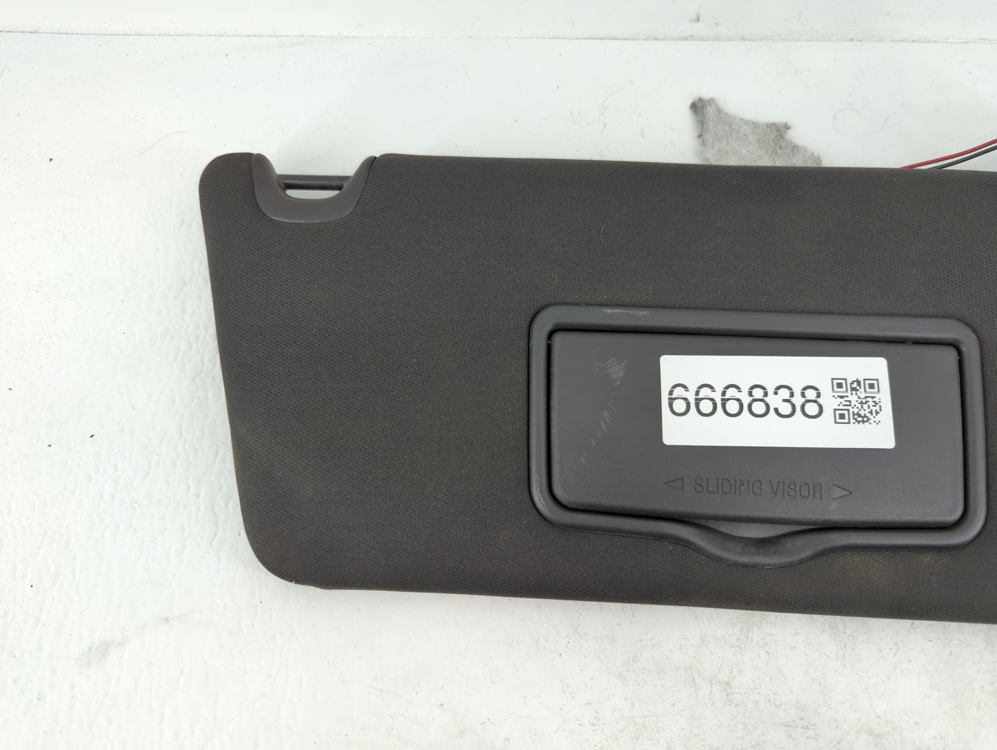 2011-2015 Ford Explorer Sun Visor Shade Replacement Passenger Right Mirror Fits Fits 2011 2012 2013 2014 2015 OEM Used Auto 