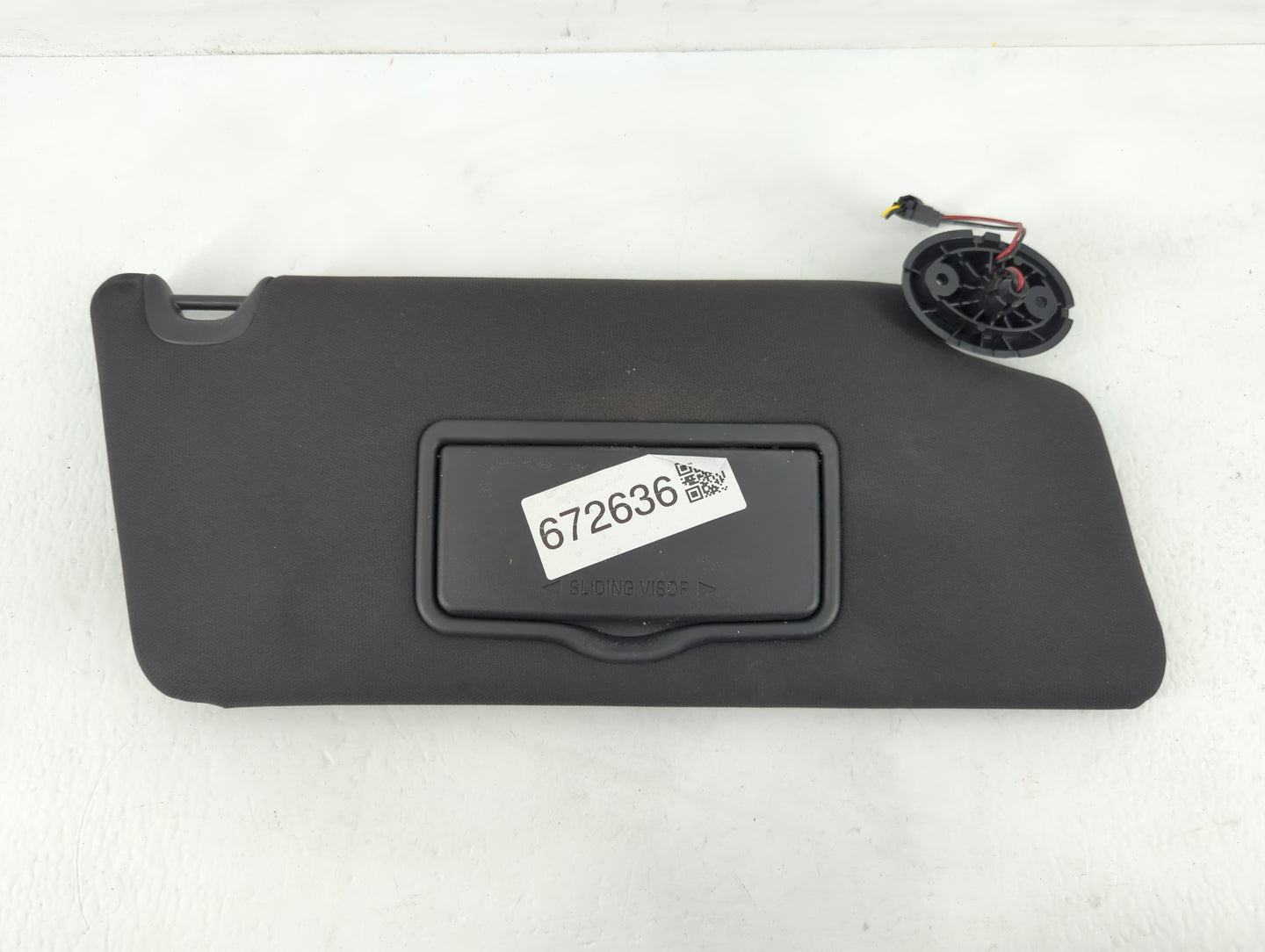 2011-2015 Ford Explorer Sun Visor Shade Replacement Passenger Right Mirror Fits Fits 2011 2012 2013 2014 2015 OEM Used Auto 