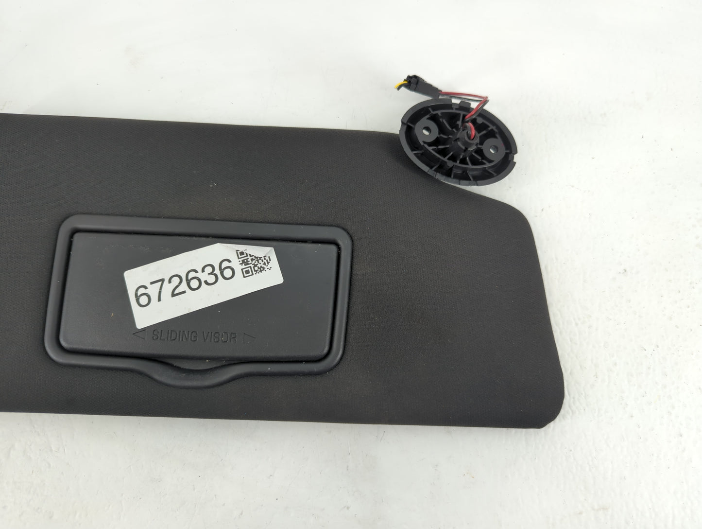 2011-2015 Ford Explorer Sun Visor Shade Replacement Passenger Right Mirror Fits Fits 2011 2012 2013 2014 2015 OEM Used Auto 