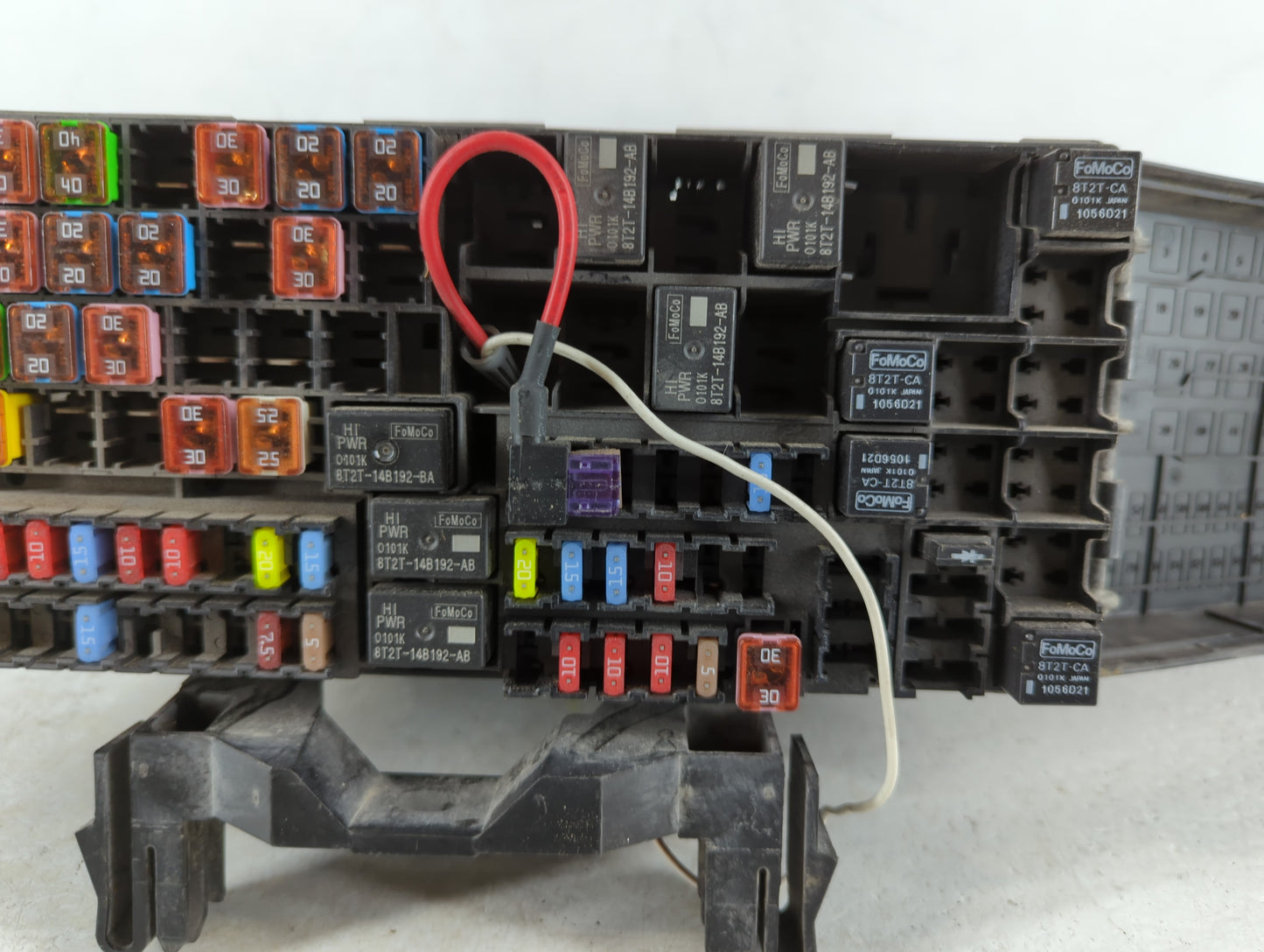 2014-2015 Ford Explorer Fusebox Fuse Box Panel Relay Module P/N:BT4T-14A003-AA Fits Fits 2014 2015 OEM Used Auto Parts - Oem