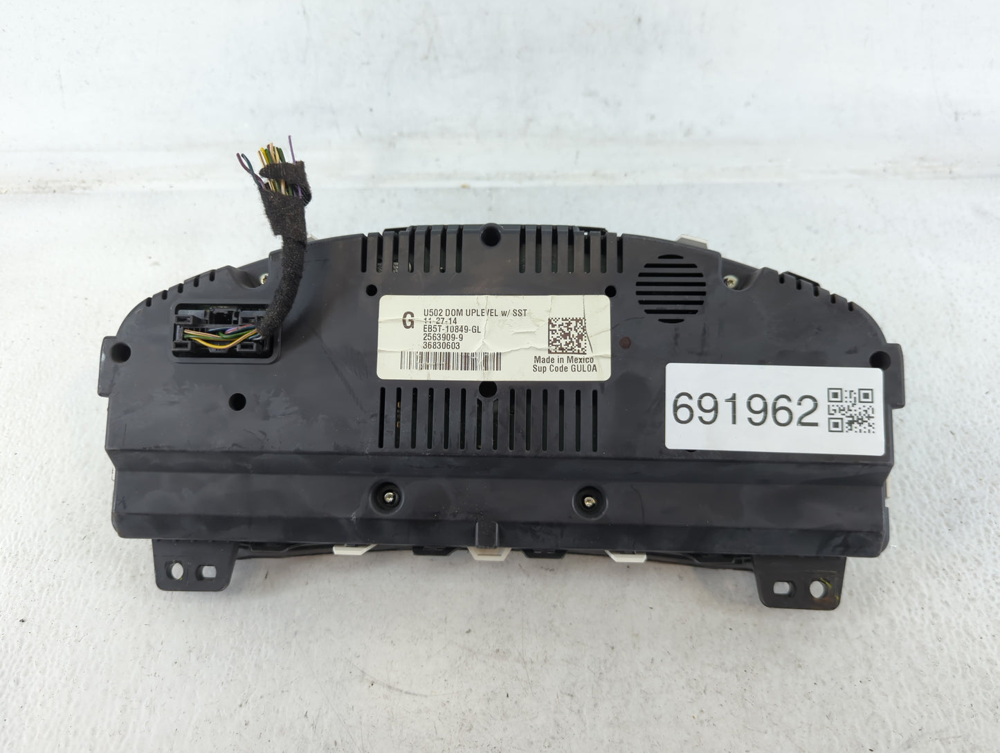 2014-2015 Ford Explorer Instrument Cluster Speedometer Gauges P/N:EB5T-10849-GL Fits Fits 2014 2015 OEM Used Auto Parts - Oe