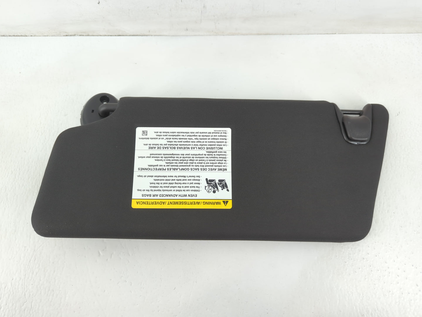 2011-2015 Ford Explorer Sun Visor Shade Replacement Passenger Right Mirror Fits Fits 2011 2012 2013 2014 2015 OEM Used Auto 